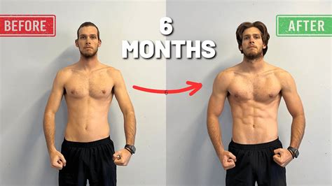 How 6 months changed my body! : r/Fitness